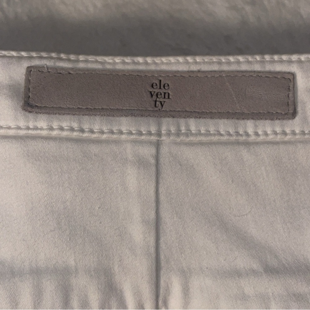 Eleventy White Casual Cotton Skinny Leg Pants Nwo… - image 3